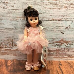 Vintage Madame Alexander Pink Ballerina Doll Brunette